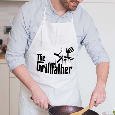 Grembiule Cucina Grillfather-Grembiule da Cucina-Lol T-shirt