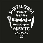 Grembiule Pasticceria da mamma sempre aperto-Grembiule da Cucina-Lol T-shirt