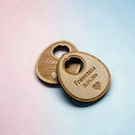 Kit 10 pz Tag Nascita a Forma di Bavaglino in Legno Personalizzati con Nome e Data-Tag in legno-Lol T-shirt