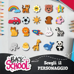 Kit Scuola Etichette per Matite e Quaderni Personalizzabili - 134 pezzi-Etichette-Lol T-shirt
