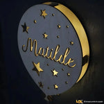 Lampada in legno a led Palloncino a Parete Personalizzabile con Nome-Lampada in legno-Lol T-shirt