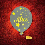 Lampada in legno a led Palloncino a Parete Personalizzabile con Nome-Lampada in legno-Lol T-shirt