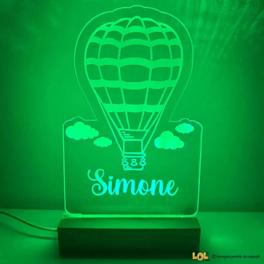 Lampada Personalizzata con Nome-Lampada in plexiglass-Lol T-shirt