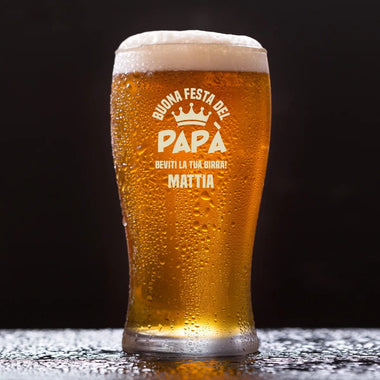 Bicchiere Birra Festa del Papà