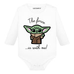 Body Neonato "Baby Yoda - La Forza sia con te" - Idea Regalo Galattica