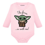Body Neonato "Baby Yoda - La Forza sia con te" - Idea Regalo Galattica