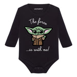 Body Neonato "Baby Yoda - La Forza sia con te" - Idea Regalo Galattica