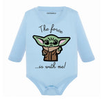 Body Neonato "Baby Yoda - La Forza sia con te" - Idea Regalo Galattica