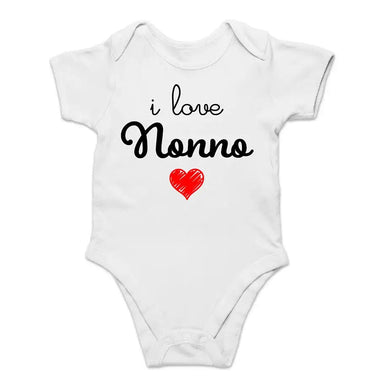 Body per Neonato I Love Nonni Body per bimbi