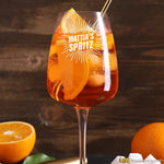 Bicchiere Spritz personalizzato con nome Calice da vino