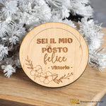 Candela ai Frutti Di Bosco con Tappo in Legno e Nome Personalizzato Candela Personalizzata