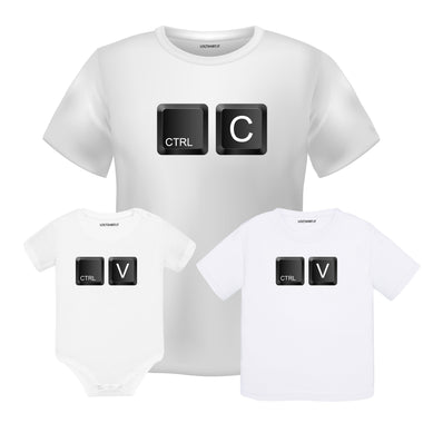 Combo Mini Me Uomo Ctrl C + Ctrl V T-shirt