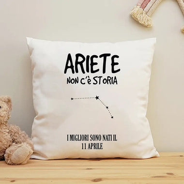 Cuscino Personalizzato Segno Zodiacale Ariete Federe per cuscino