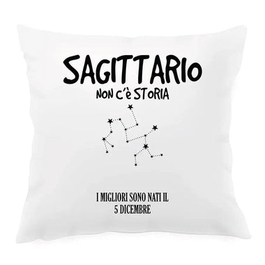 Cuscino Personalizzato Segno Zodiacale Sagittario Federe per cuscino