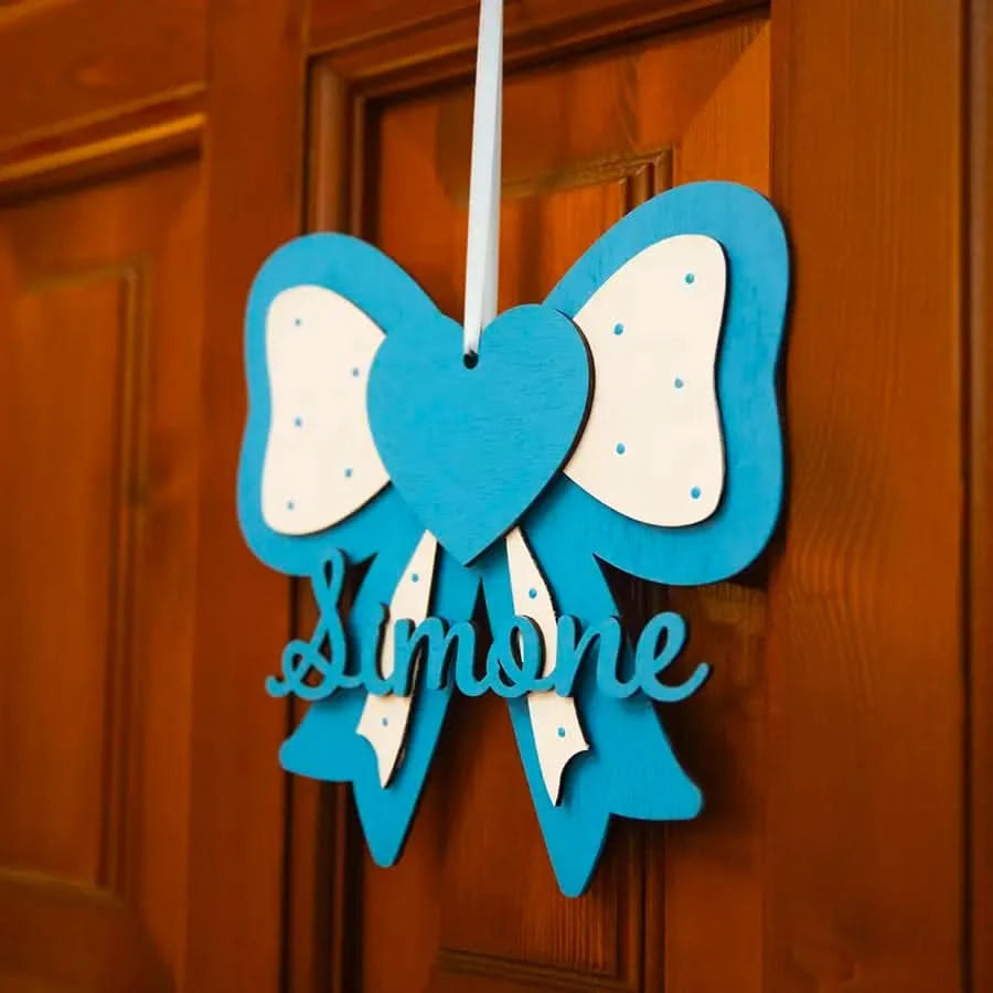 Fiocco Nascita Personalizzato Legno Lol T-shirt - Foto 10