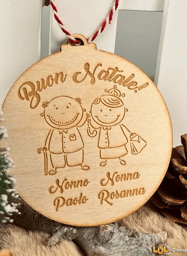 Palline Natale Buon Natale