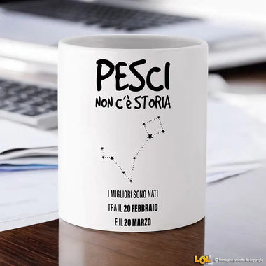 Portapenne Segno Zodiacale Pesci - Idea Regalo Portapenne