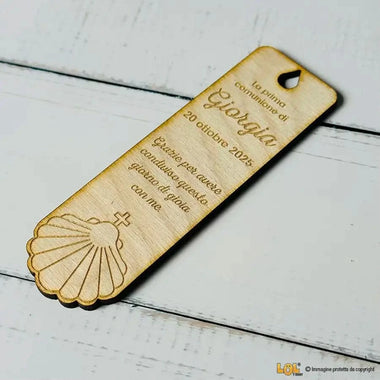 Segnalibri Personalizzati Per Comunione - Kit 40 Pezzi Con Nome E Data, Cartoncino 300gr - Foto 7