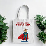 Shopper Personalizzata La nostra Eronia Regalo Nonna - Festa dei nonni Shopper