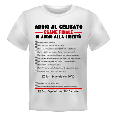 Addio al Celibato Esame Finale T-shirt