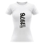 T-shirt Donna 1976 Edizione Limitata Con Anno Personalizzabile T-Shirt