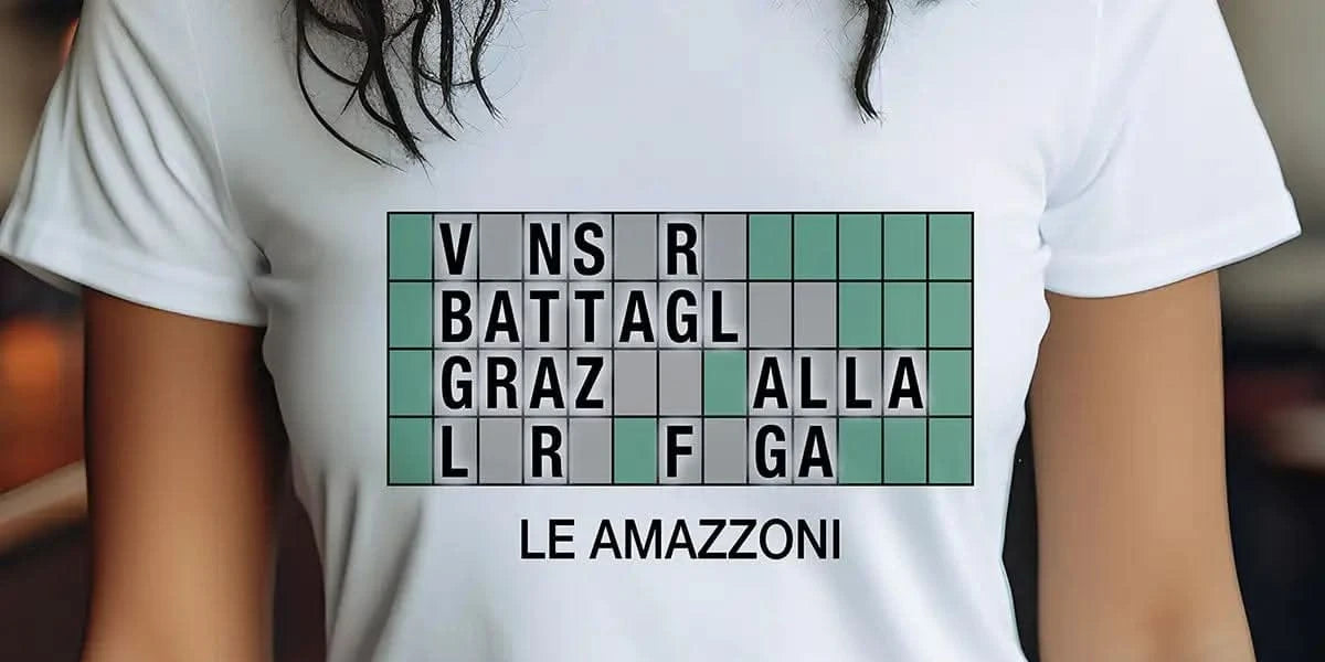 T-shirt Donna “Le Amazzoni” – Maglietta Divertente e Ironica Lol T