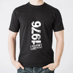 T-shirt Uomo 1976 Edizione Limitata con Anno di Nascita Personalizzabile T-Shirt