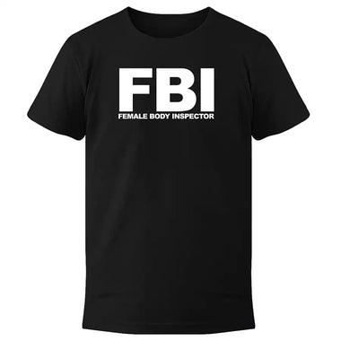 T-shirt Uomo FBI divertente T-shirt