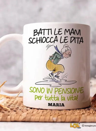 Tazze Regalo Pensione