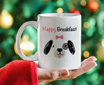 Tazza Happy Breakfast Dogs Tazze Personalizzate