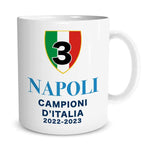 Tazza Napoli Campioni d'Italia 2022 - 2023 Tazze Personalizzate