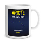 Tazza Oroscopo Segno Zodiacale Ariete Con Data Personalizzata Tazze Personalizzate