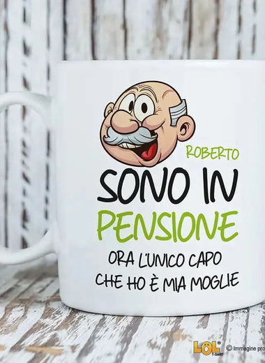 Tazze Regalo Pensione