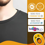 T-shirt Uomo con Frase sul Retro “Chi la dura la vince.”
