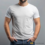 T-shirt Uomo con Frase sul Retro “Chi la dura la vince.”