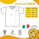 T-shirt uomo nera “Chi la fa l’aspetti, chi la dà mi aspetti"