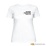 T-shirt Donna Guarda che conto fino a 3