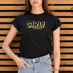 Maglietta Donna Girl Power-T-shirt-Lol T-shirt