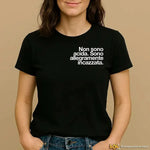 Maglietta Donna "Non sono acida. Sono allegramente incazzata."-T-shirt-Lol T-shirt