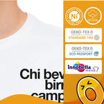 T-shirt Uomo “Chi beve birra campa cent’anni."