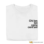 T-shirt Uomo “Chi beve birra campa cent’anni."