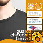 T-shirt Uomo Guarda che conto fino a 3