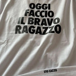 Maglietta Uomo "Oggi faccio il bravo ragazzo"-T-shirt-Lol T-shirt