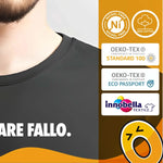 Maglietta Uomo "Se lo vuoi fare fallo." con Stampa Fronte e Retro-T-shirt-Lol T-shirt