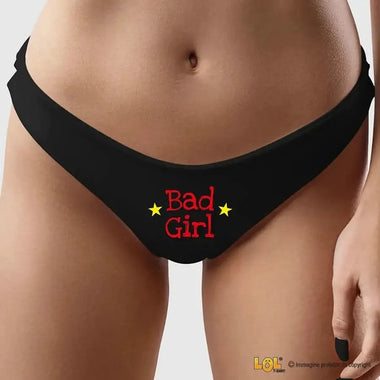 Mutande Sexy Slip Perizoma Donna - Bad Girl-Slip Donna-Lol T-shirt