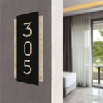 Numeri Camera Hotel/Albergo in plexiglass accoppiato (mod. Ali)-Numeri Camera Hotel-Lol T-shirt