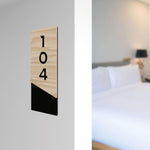Numeri Camera Hotel/Albergo in plexiglass accoppiato (mod. Marti)-Numeri Camera Hotel-Lol T-shirt