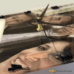 Orologio da parete in plexiglass personalizzato con la foto-Orologio-Lol T-shirt