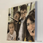 Orologio da parete in plexiglass personalizzato con la foto-Orologio-Lol T-shirt