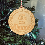 Pallina di Natale Mamma-Decorazioni natalizie-Lol T-shirt